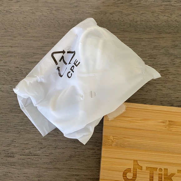 TikTok Branded Wireless Charger - Bamboo - Picture 2 of 4